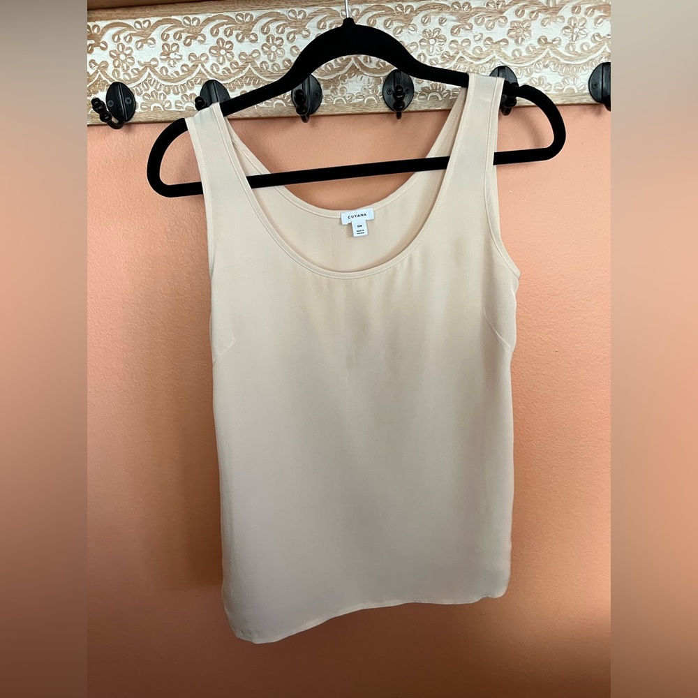 Cuyana 100% silk tank - Picture 2 of 8